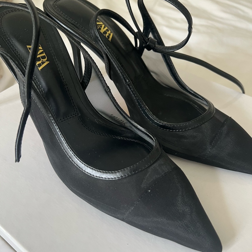 Zara tie up heels - Picture 5 of 6